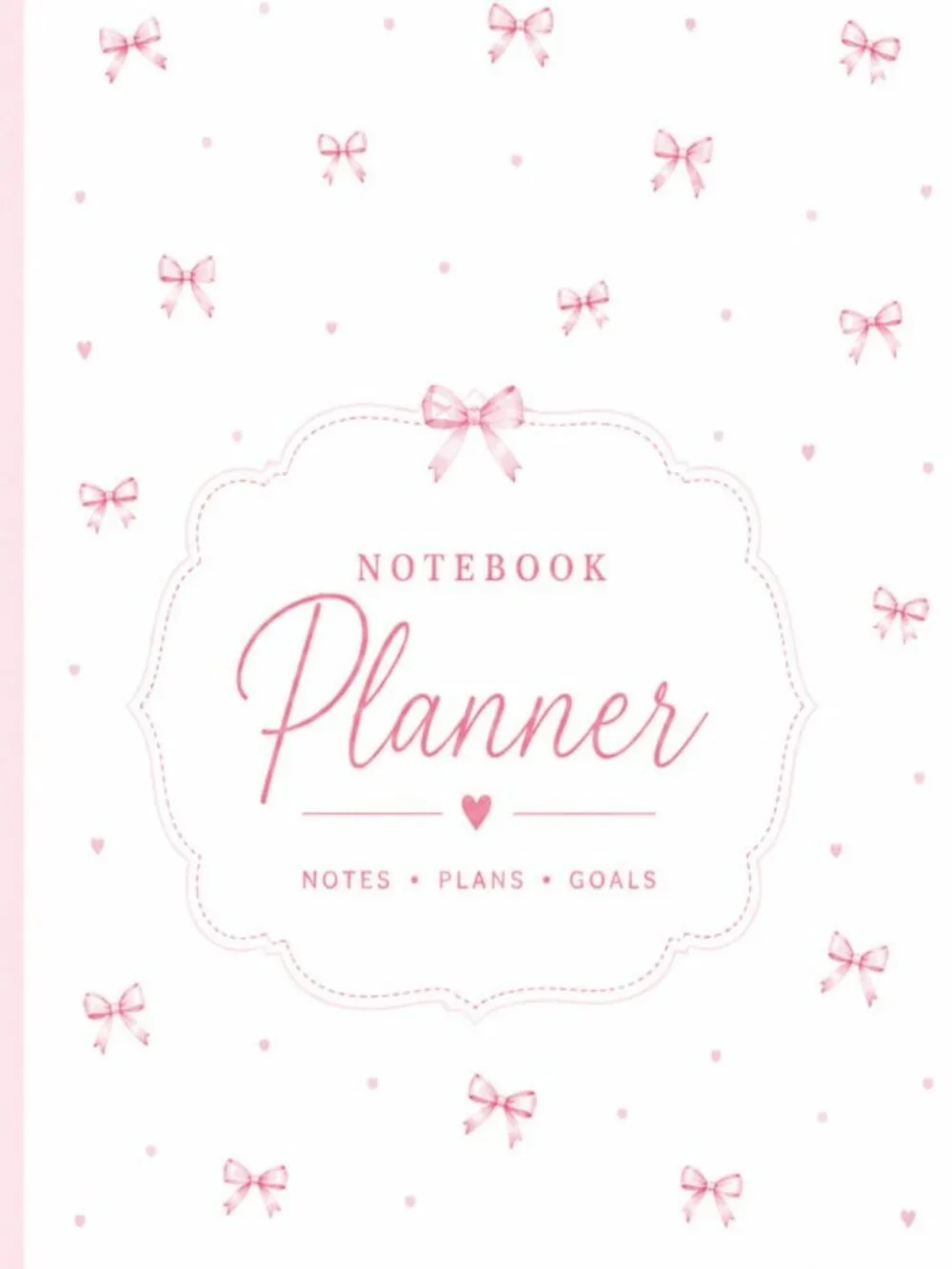 NWT Pretty Little Ribbons Paperback Notebook